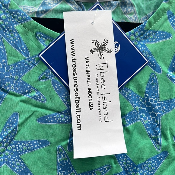 Tybee Island Starfish Boho Style Top,Size Small,NWT - Picture 9 of 12